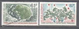 TAAF French Southern And Antarctic Territories 1974 Yvert 52-53, Flora - MNH - Ungebraucht