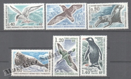 TAAF French Southern And Antarctic Territories 1976 Yvert 55-60, Fauna - MNH - Ungebraucht