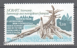 TAAF French Southern And Antarctic Territories 1978 Yvert 77, Hobart, Tasmania. Tribute To The French Sailors - MNH - Neufs