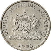 Monnaie, TRINIDAD & TOBAGO, 25 Cents, 1993, Franklin Mint, SUP, Copper-nickel - Trinidad Y Tobago