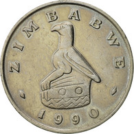 Monnaie, Zimbabwe, 50 Cents, 1990, TTB, Copper-nickel, KM:5 - Simbabwe