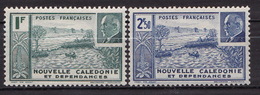 NOUVELLE CALEDONIE N° 193 / 194  NEUF*TRACE DE CHARNIERE /  MH - Neufs