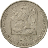 Monnaie, Tchécoslovaquie, 50 Haleru, 1983, TTB+, Copper-nickel, KM:89 - Czechoslovakia