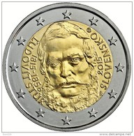 SLOVAKIA / SLOVAQUIE - 2 Euro 2015 -Le 200e Anniversaire De La Naissance De Ľudovít Štúr  - Disponibles!!! - Slovacchia