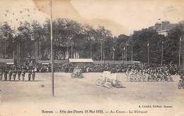 Rennes      35        Fête Des Fleurs   1921    Le Velousel              (voir Scan) - Rennes