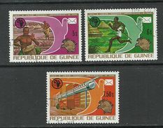Guinea 1974 U.P.U. Michel 700 - 702 O - UPU (Wereldpostunie)