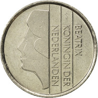 Monnaie, Pays-Bas, Beatrix, 25 Cents, 1982, SUP, Nickel, KM:204 - 1980-2001 : Beatrix