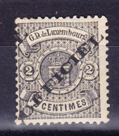 LUXEMBOURG YT  SV 25 * MH; SIGNE, SECOND CHOIX, CURIOSTE SURCHARGE DOUBLE    (4N334) - Service