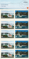 Norway 2007 Scott #1508-#1509 Booklet Of 5 Each Pilot House In Portor, Reine Harbor - Neufs