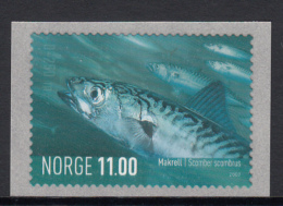 Norway 2007 Scott #1514 11k Mackerel - Marine Life - Neufs