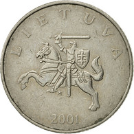 Monnaie, Lithuania, Litas, 2001, TTB+, Copper-nickel, KM:111 - Lithuania