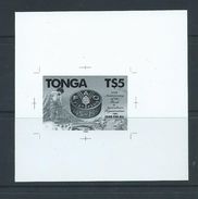 Tonga 1995 FAO Farm & Agriculture Products $5 Single Black & White Proof - Tonga (1970-...)