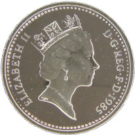 LaZooRo: United Kingdom Great Britain 1 Pound 1985 PROOF - Silver - 1 Pound