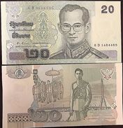 C) THAILAND BANK NOTES 20 BATH 2003 UNC - Thailand