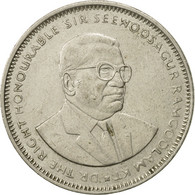 Monnaie, Mauritius, Rupee, 1990, TTB+, Copper-nickel, KM:55 - Mauricio