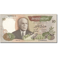 Billet, Tunisie, 10 Dinars, 1986, 1986-03-20, KM:84, SUP - Tusesië