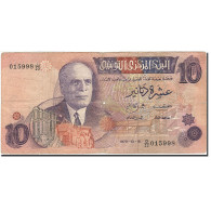 Billet, Tunisie, 10 Dinars, 1973, 1973-10-15, KM:72, TB - Tunisie