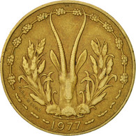 Monnaie, West African States, 10 Francs, 1977, Paris, TTB - Costa De Marfil