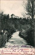 ! 1902 Alte Ansichtskarte Schloss Mell In Trofaichach, Steiermark, Österreich, Adelsadresse Bad Aibling, Bahnpoststempel - Trofaiach