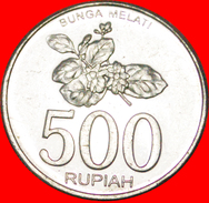 * JASMINE FLOWER: INDONESIA ★ 500 RUPIAH 2003 MINT LUSTRE!  LOW START★ NO RESERVE! - Indonesia