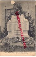87 - PANAZOL - MONUMENT AUX MORTS -TIMBRE PETAIN VIOLET 60 C - 1942 - Panazol