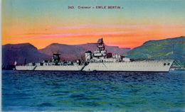 BATEAUX - GUERRE -- Croiseur - Emile Bertin - Warships