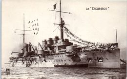 BATEAUX - GUERRE - Le Diderot - Warships