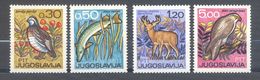 Yougoslavia, Yvert 1122/1125, Scott 882/885, MNH - Unused Stamps