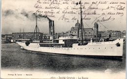 BATEAUX - PAQUEBOTS -- Société Genérale - La RUSSIE - Passagiersschepen