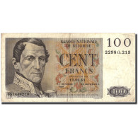 Billet, Belgique, 100 Francs, 1953, 1953-02-13, KM:129b, TTB - 100 Frank