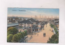 CPA BOCHUM, HAUPTBAHNHOF  En 1923! - Bochum