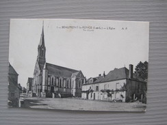 Beaumont La Ronce - L'eglise - Beaumont-la-Ronce