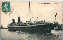 BATEAUX - PAQUEBOTS -- La Savoie - Rentrant Au Havre - Steamers