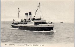 BATEAUX - PAQUEBOTS -- Dieppe - Le Paquebot Dieppe - Passagiersschepen