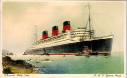 BATEAUX - PAQUEBOTS - Queen Mary - Steamers