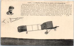 AVIATION --  Aviateur -- Le Biplan PAULHAN - Aviateurs