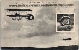AVIATION --  Aviateur - FREY Sur Biplan H. Farman - Piloten