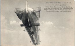 AVIATION --  MONTGOLFIERES --  Zeppelins Luftschiff - Montgolfières