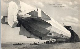 AVIATION --  MONTGOLFIERES --  Zeppelins Luftschiff - Fesselballons