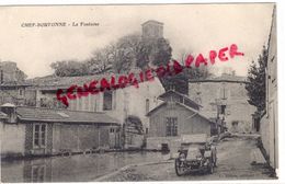 79 - CHEF BOUTONNE - LA FONTAINE - EDITEUR SILLON   AUTOMOBILE VOITURE - Chef Boutonne