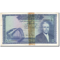 Billet, Tunisie, 5 Dinars, 1962, 1962-03-20, KM:61, TB - Tunesien