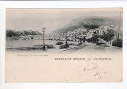 1 Cpa Carte Postale Ancienne -  Condamine Monaco Vue Generale - La Condamine