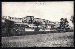 CPA ANCIENNE FRANCE- LAUZERTE (82)- BARY-FORT EN TRES GROS PLAN- CULTURES DEVANT - Lauzerte