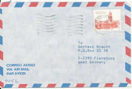 South Africa RSA Air Mail Cover Sent To Germany 1983 - Luftpost