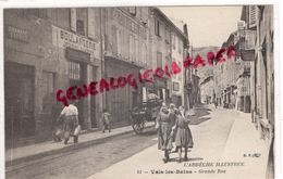 07- VALS LES BAINS - GRANDE RUE   BOULANGERIE JEROME BARBIER - FRASSE - Vals Les Bains