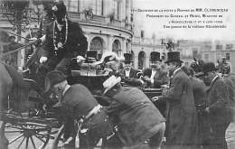 Rennes     35        Visite De Clémenceau 1908 -  Panne De La Voiture Ministérielle    (voir Scan) - Rennes