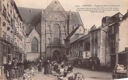 Rennes     35        Marché  Place St Germain    (4447 Voir Scan) - Rennes