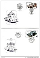 Czech Republic - 2014 - Vaclav Zapadlik - Czech Cars - Skoda II - FDC (first Day Cover) Set - FDC