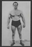 SPORTS - HALTÉROPHILIE - LUTTEURS - PAUL BAILLARGEON - UN DES 6 FRÈRES BAILLARGEON - HOMMES FORTS DE ST MAGLOIRE QUÉBEC - Weightlifting