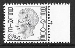 COB 1744P ** - Numéro De Planche 4 - 1971-1980